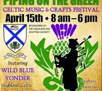 piping on the green
